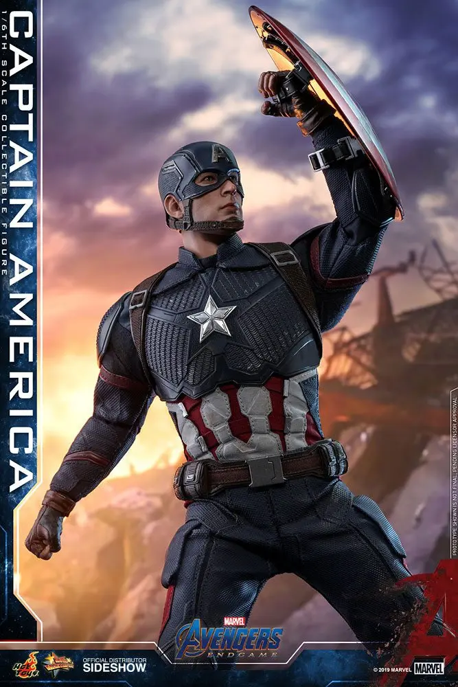 Avengers: Endgame Movie Masterpiece 1/6 Amerika  Captain America 31 cm termékfotó