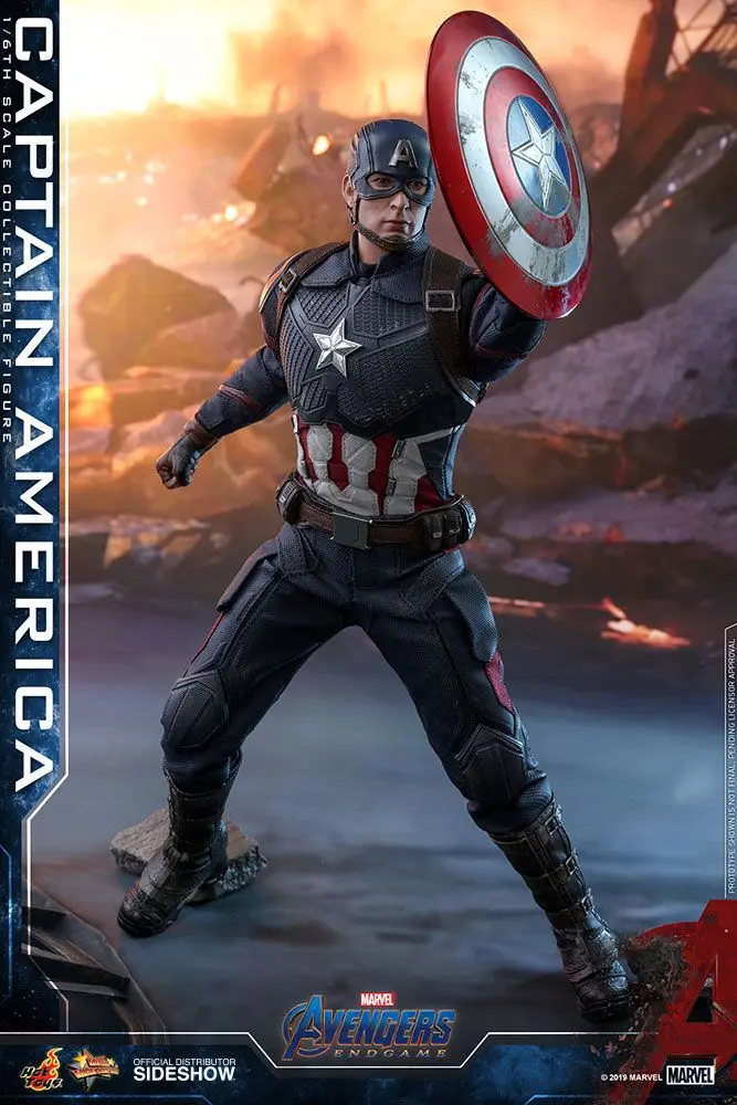 Avengers: Endgame Movie Masterpiece 1/6 Amerika  Captain America 31 cm termékfotó