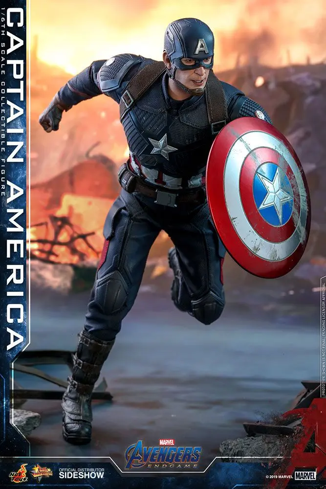 Avengers: Endgame Movie Masterpiece 1/6 Amerika  Captain America 31 cm termékfotó