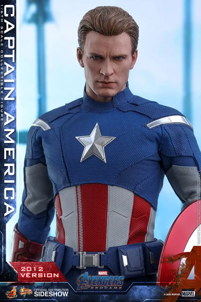 Avengers: Endgame Movie Masterpiece 1/6 Captain America (2012 Version) akciófigura 30 cm termékfotó