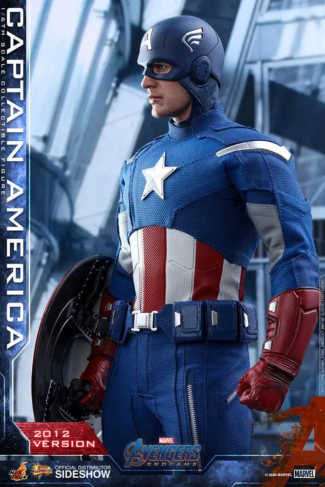 Avengers: Endgame Movie Masterpiece 1/6 Captain America (2012 Version) akciófigura 30 cm termékfotó