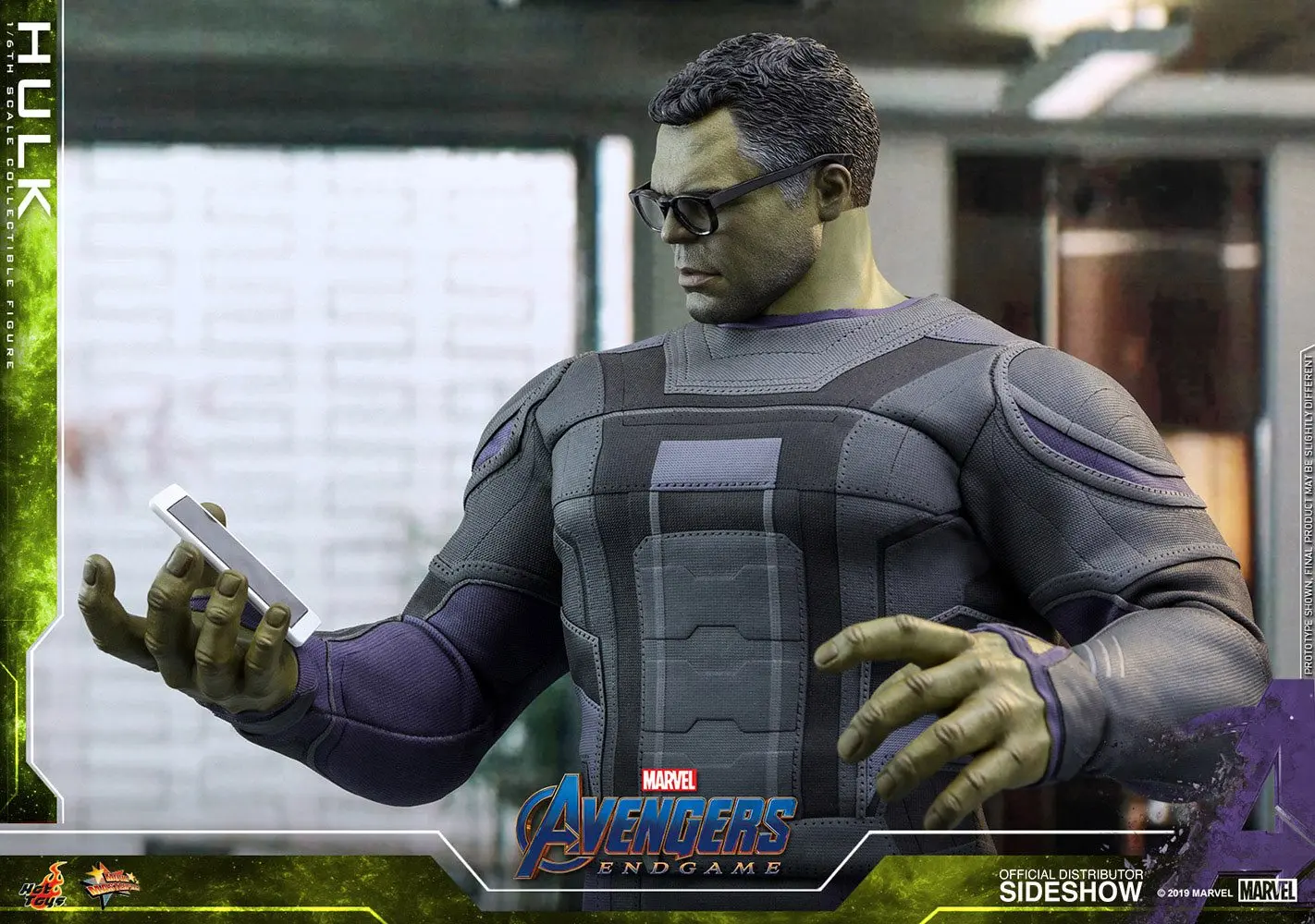 Avengers: Endgame Movie Masterpiece 1/6 Hulk akciófigura 39 cm termékfotó