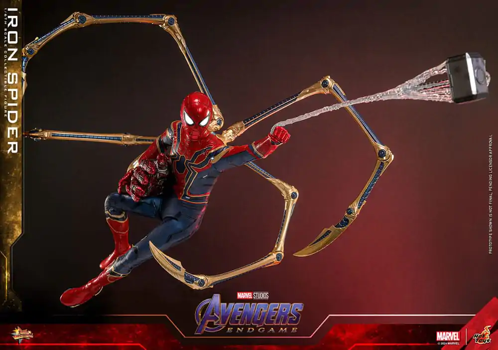 Avengers: Endgame Movie Masterpiece 1/6 Iron Spider akciófigura 28 cm termékfotó