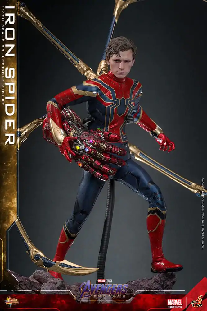 Avengers: Endgame Movie Masterpiece 1/6 Iron Spider akciófigura 28 cm termékfotó