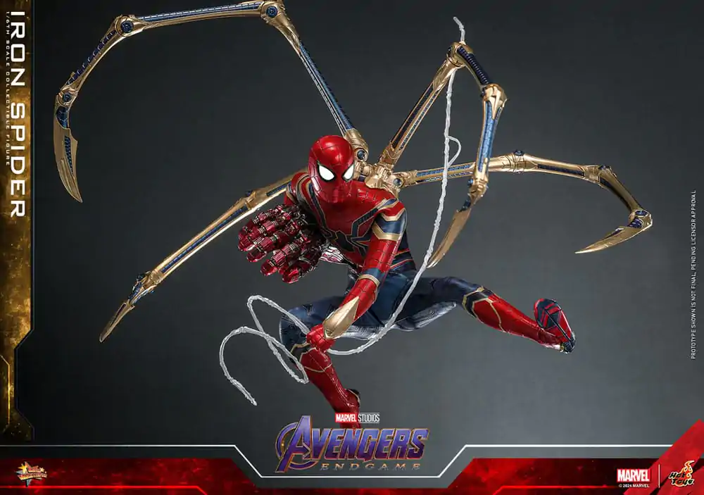 Avengers: Endgame Movie Masterpiece 1/6 Iron Spider akciófigura 28 cm termékfotó