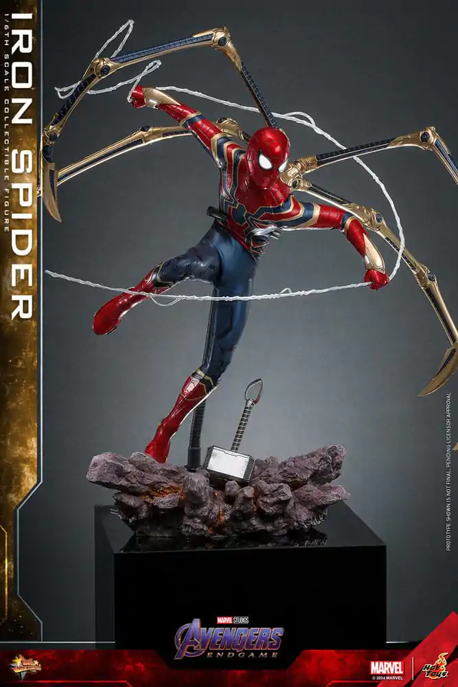 Avengers: Endgame Movie Masterpiece 1/6 Iron Spider akciófigura 28 cm termékfotó