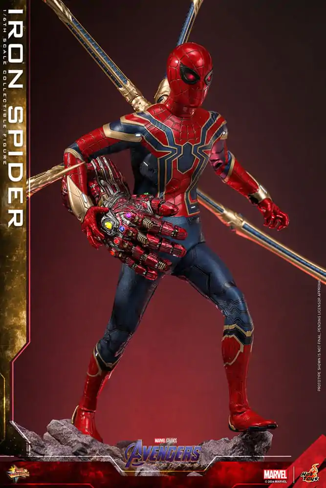 Avengers: Endgame Movie Masterpiece 1/6 Iron Spider akciófigura 28 cm termékfotó