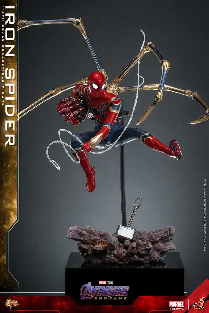 Avengers: Endgame Movie Masterpiece 1/6 Iron Spider akciófigura 28 cm termékfotó