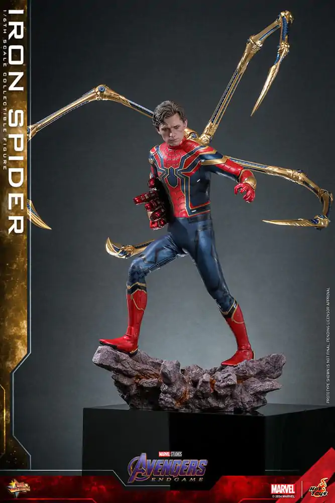 Avengers: Endgame Movie Masterpiece 1/6 Iron Spider akciófigura 28 cm termékfotó