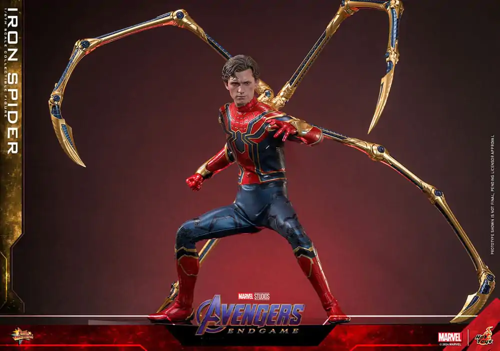 Avengers: Endgame Movie Masterpiece 1/6 Iron Spider akciófigura 28 cm termékfotó