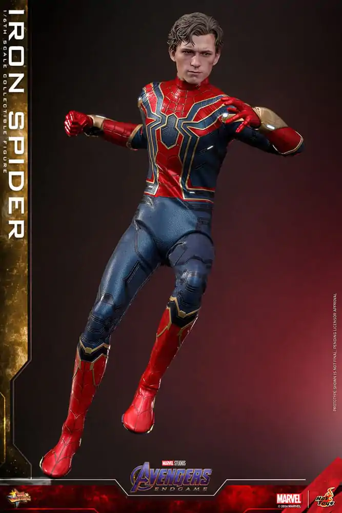 Avengers: Endgame Movie Masterpiece 1/6 Iron Spider akciófigura 28 cm termékfotó