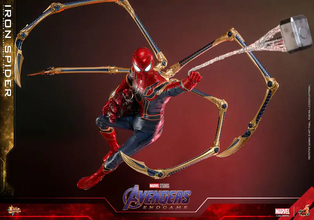 Avengers: Endgame Movie Masterpiece 1/6 Iron Spider akciófigura 28 cm termékfotó