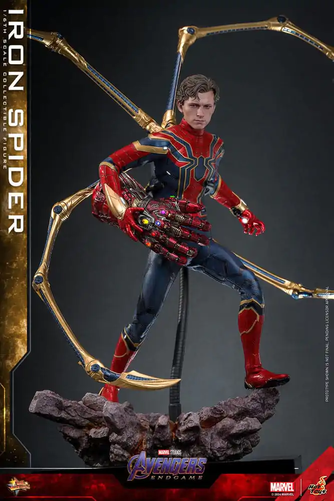 Avengers: Endgame Movie Masterpiece 1/6 Iron Spider akciófigura 28 cm termékfotó