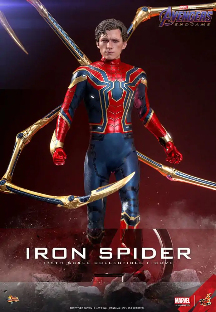 Avengers: Endgame Movie Masterpiece 1/6 Iron Spider akciófigura 28 cm termékfotó