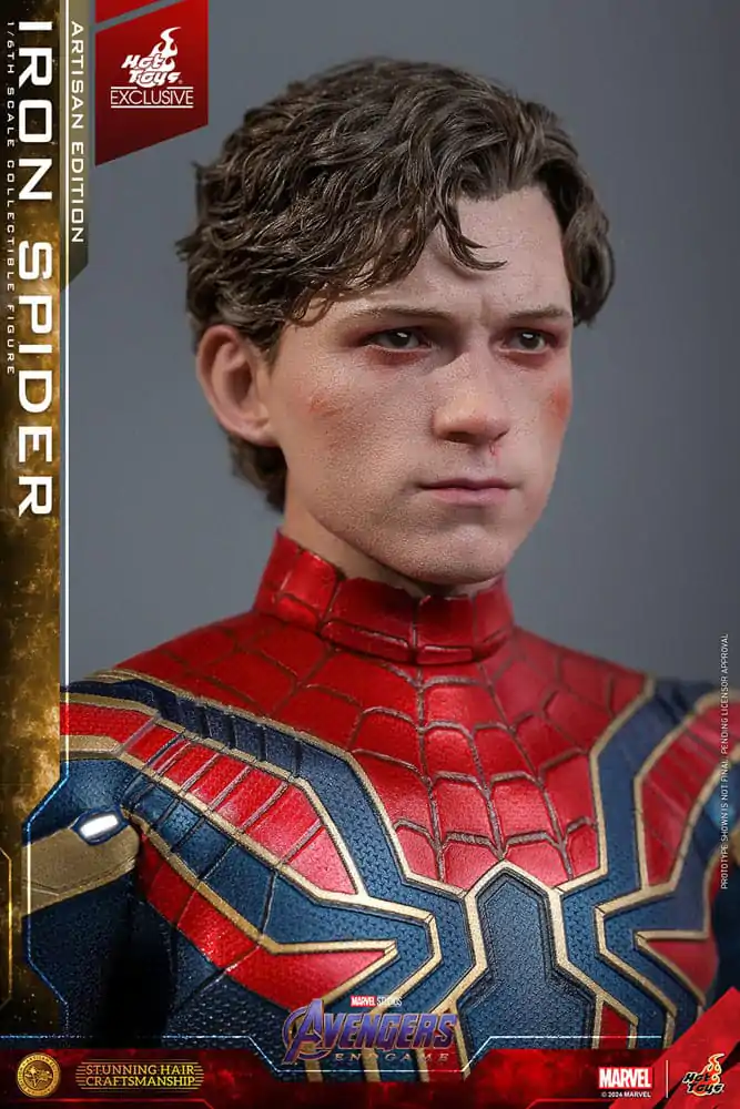 Avengers: Endgame Movie Masterpiece 1/6 Iron Spider Artisan Edition akciófigura 28 cm termékfotó