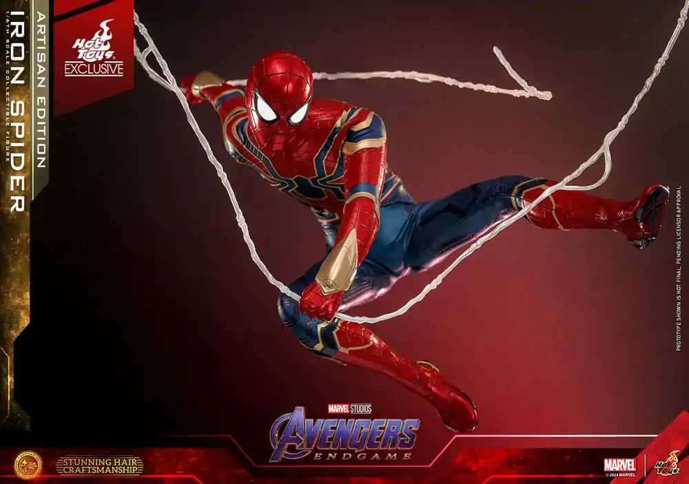 Avengers: Endgame Movie Masterpiece 1/6 Iron Spider Artisan Edition akciófigura 28 cm termékfotó