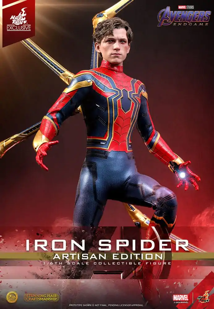 Avengers: Endgame Movie Masterpiece 1/6 Iron Spider Artisan Edition akciófigura 28 cm termékfotó