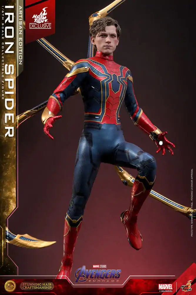 Avengers: Endgame Movie Masterpiece 1/6 Iron Spider Artisan Edition akciófigura 28 cm termékfotó