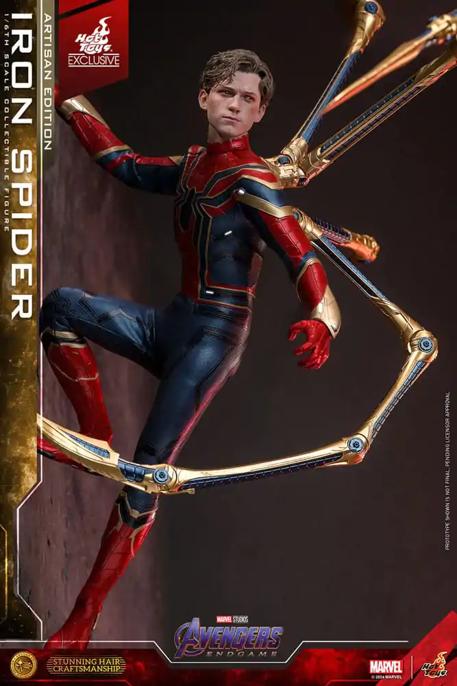 Avengers: Endgame Movie Masterpiece 1/6 Iron Spider Artisan Edition akciófigura 28 cm termékfotó