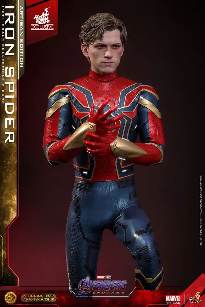 Avengers: Endgame Movie Masterpiece 1/6 Iron Spider Artisan Edition akciófigura 28 cm termékfotó