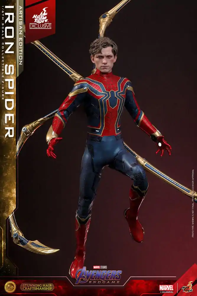 Avengers: Endgame Movie Masterpiece 1/6 Iron Spider Artisan Edition akciófigura 28 cm termékfotó