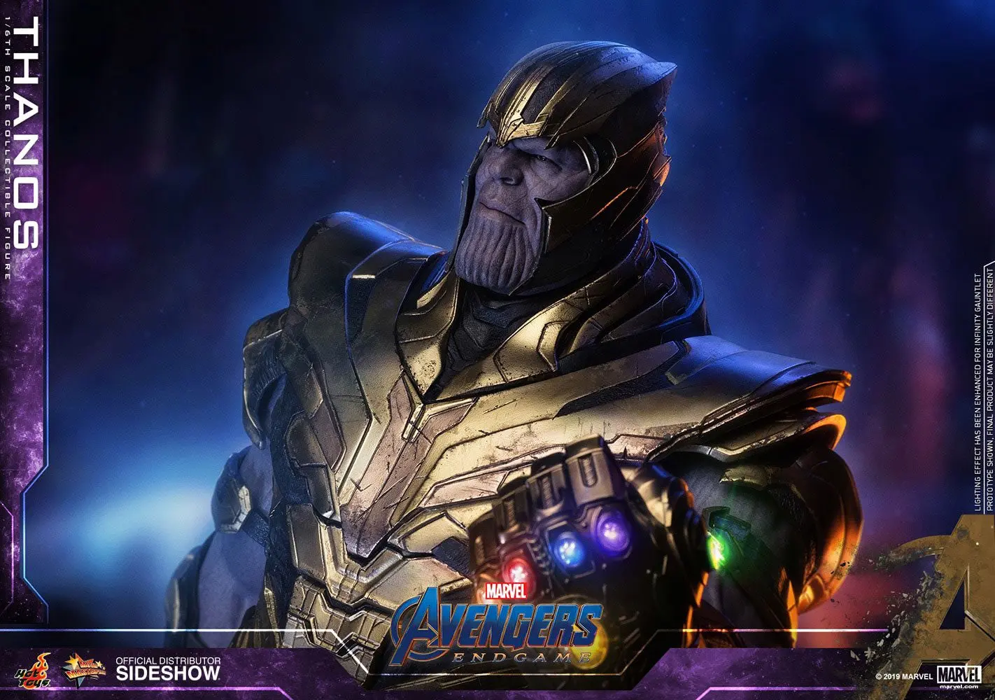 Avengers: Endgame Movie Masterpiece 1/6 Thanos akciófigura 42 cm termékfotó