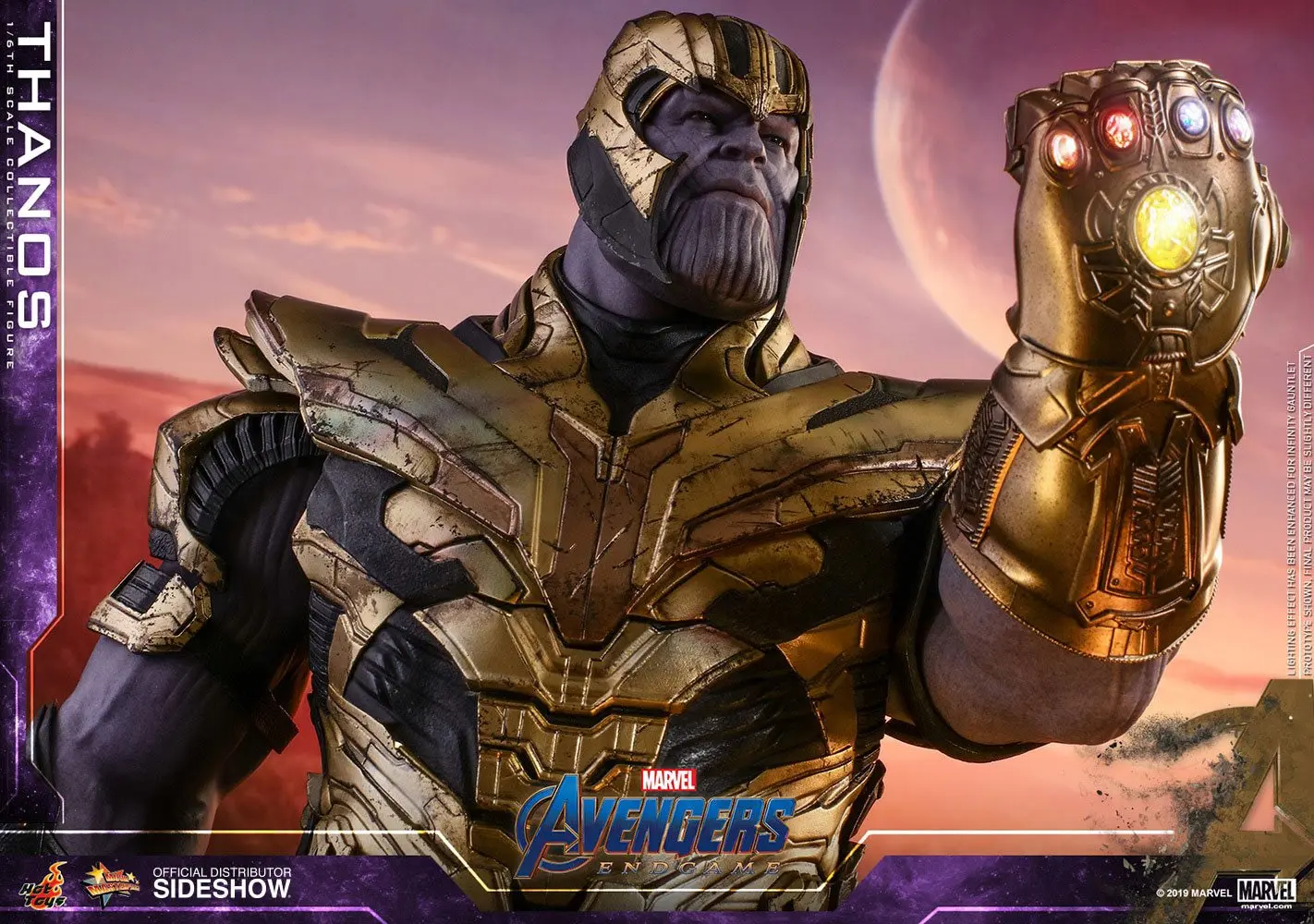 Avengers: Endgame Movie Masterpiece 1/6 Thanos akciófigura 42 cm termékfotó