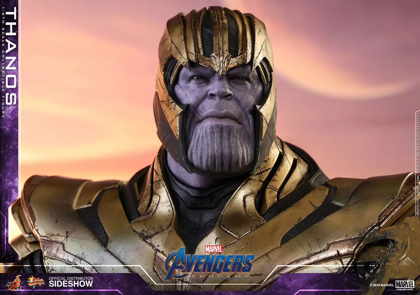 Avengers: Endgame Movie Masterpiece 1/6 Thanos akciófigura 42 cm termékfotó