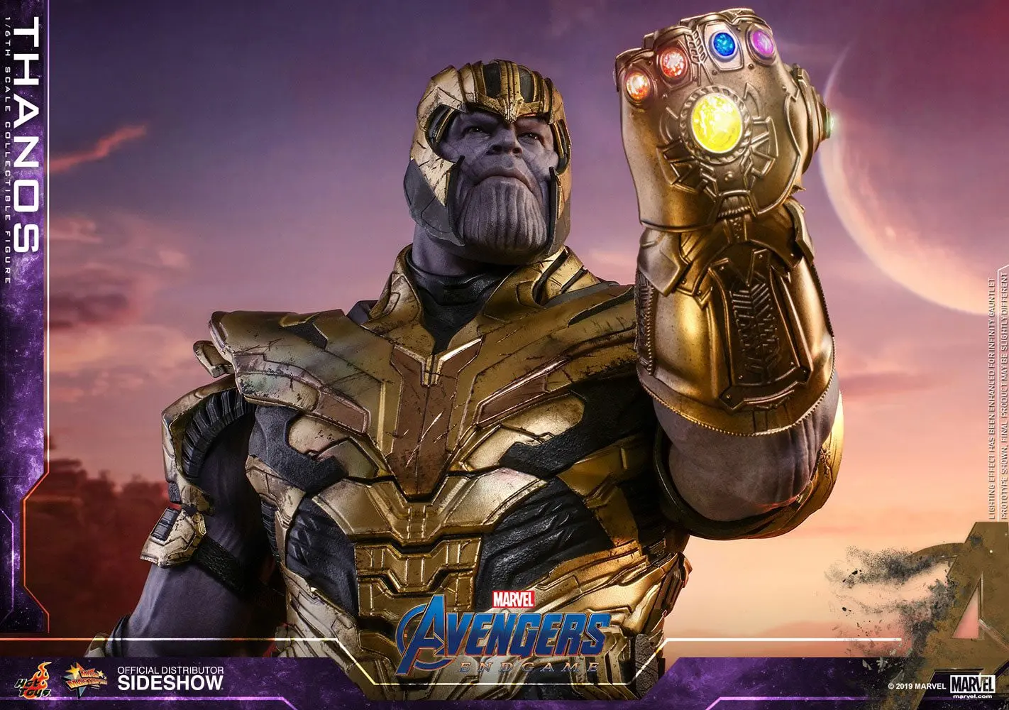 Avengers: Endgame Movie Masterpiece 1/6 Thanos akciófigura 42 cm termékfotó
