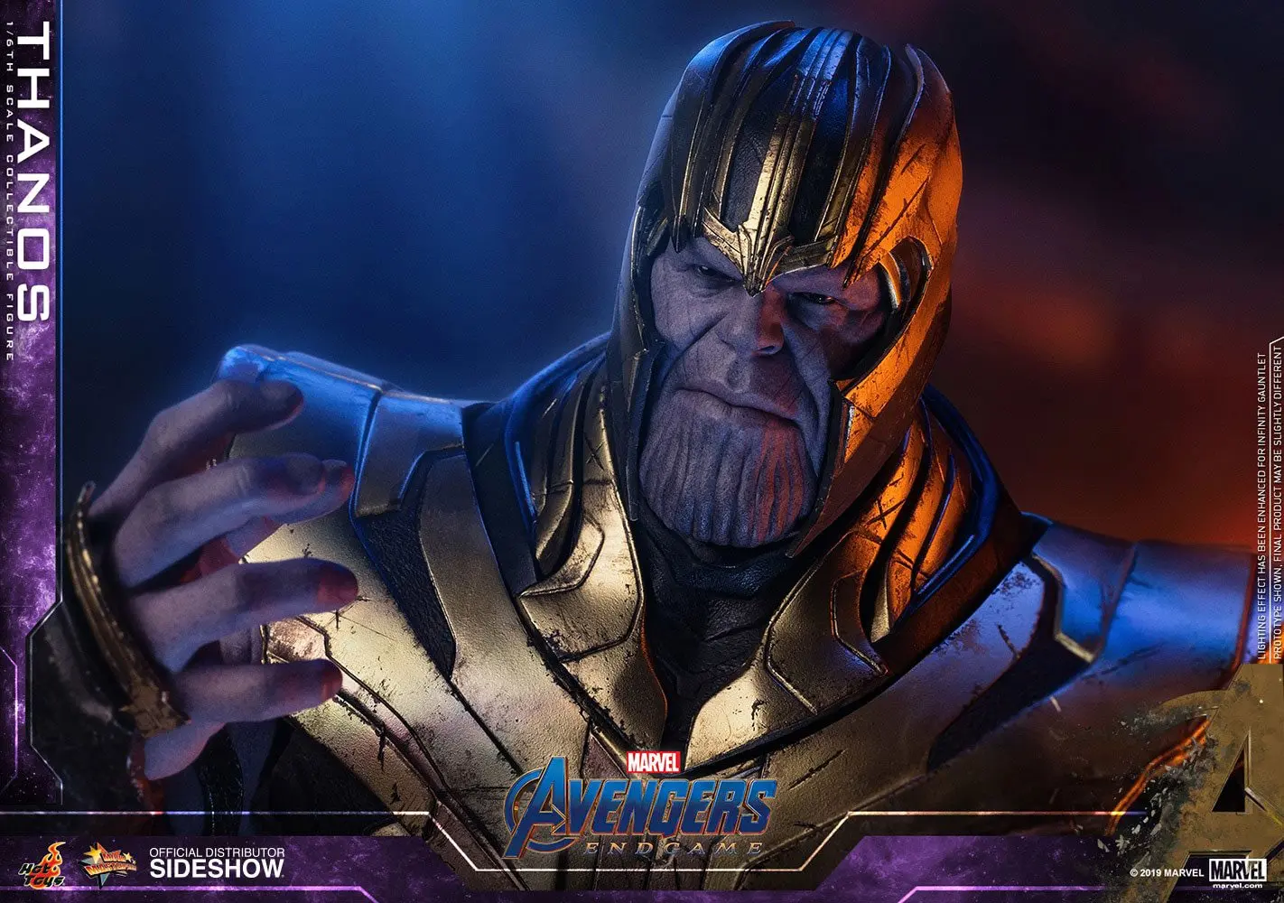 Avengers: Endgame Movie Masterpiece 1/6 Thanos akciófigura 42 cm termékfotó
