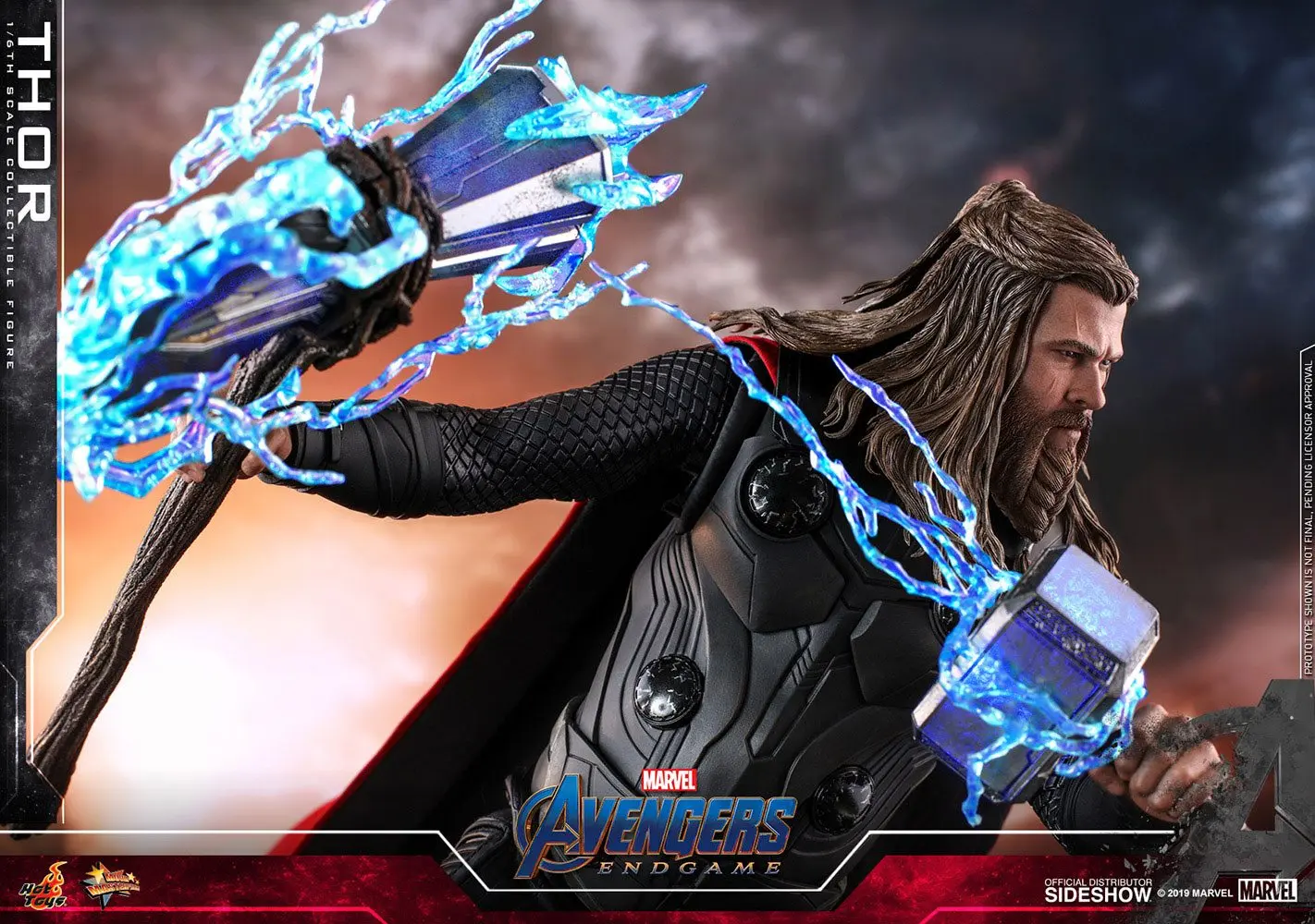Avengers: Endgame Movie Masterpiece 1/6 Thor akciófigura 32 cm termékfotó
