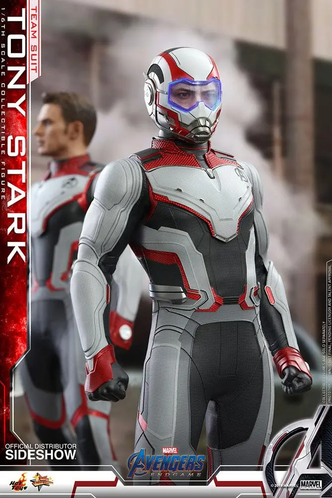 Avengers: Endgame Movie Masterpiece 1/6 Tony Stark (Team Suit) akciófigura 30 cm termékfotó