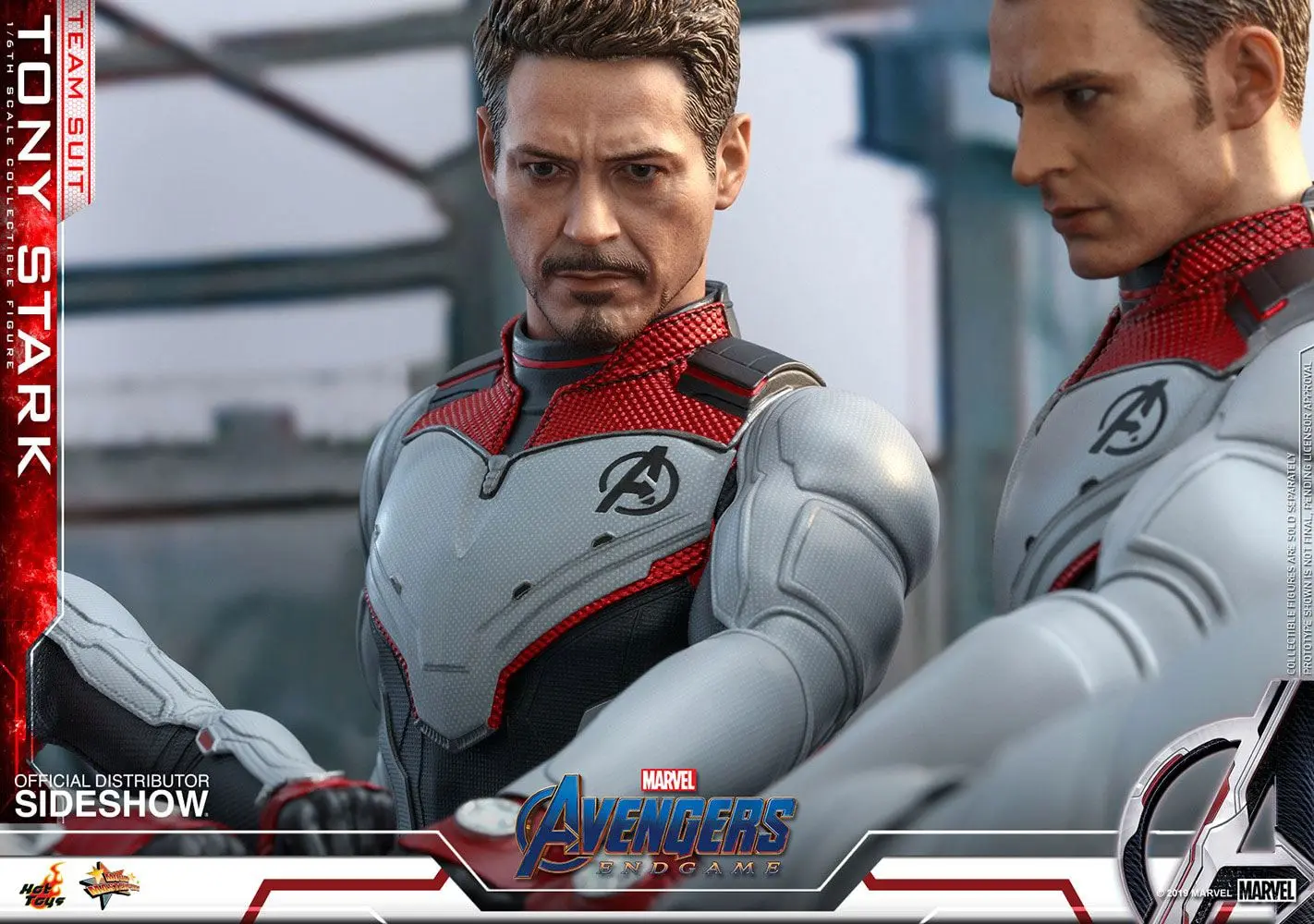 Avengers: Endgame Movie Masterpiece 1/6 Tony Stark (Team Suit) akciófigura 30 cm termékfotó