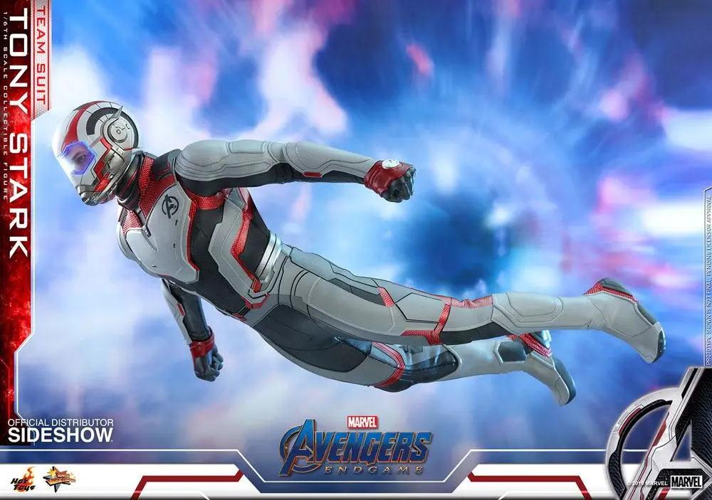 Avengers: Endgame Movie Masterpiece 1/6 Tony Stark (Team Suit) akciófigura 30 cm termékfotó