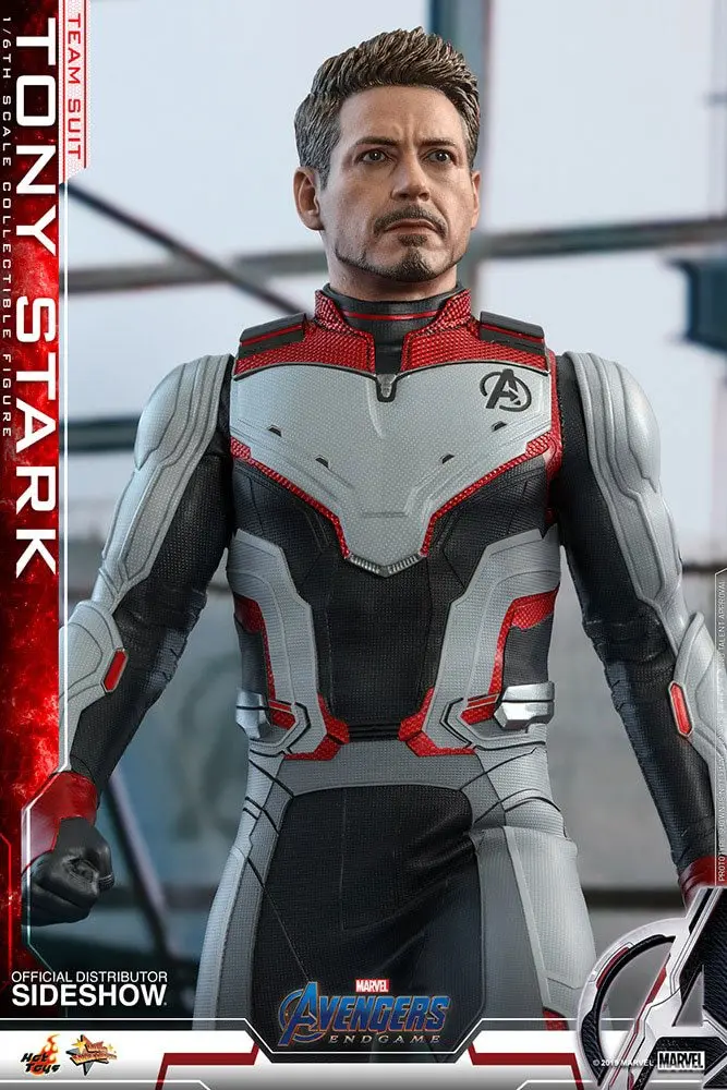 Avengers: Endgame Movie Masterpiece 1/6 Tony Stark (Team Suit) akciófigura 30 cm termékfotó