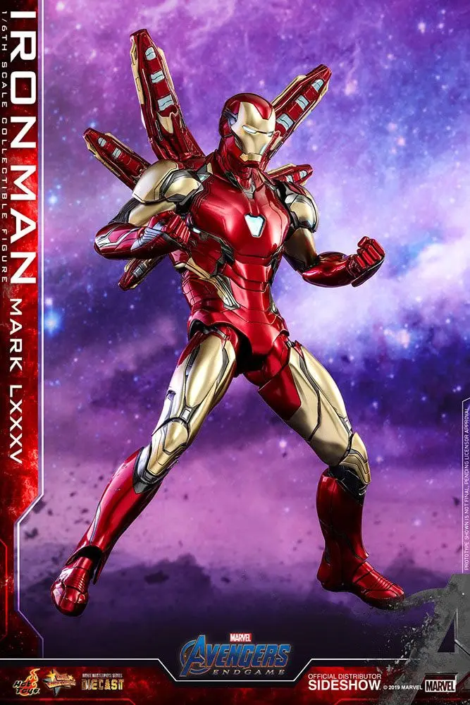 Avengers: Endgame Movie Masterpiece Series Diecast 1/6 Iron Man Mark LXXXV akciófigura 32 cm termékfotó