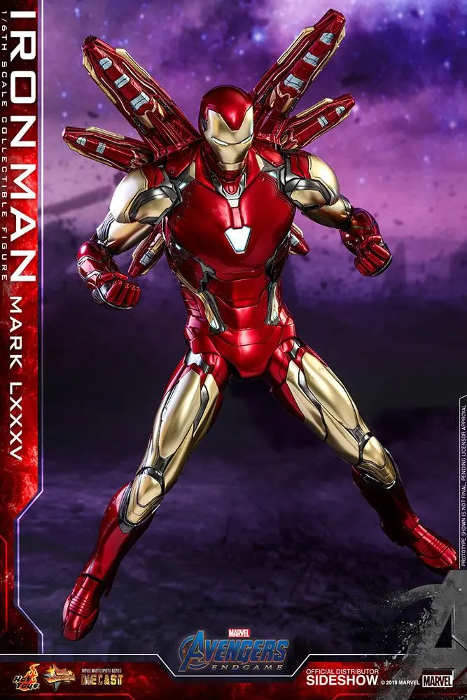 Avengers: Endgame Movie Masterpiece Series Diecast 1/6 Iron Man Mark LXXXV akciófigura 32 cm termékfotó