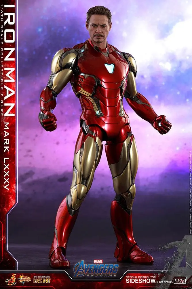 Avengers: Endgame Movie Masterpiece Series Diecast 1/6 Iron Man Mark LXXXV akciófigura 32 cm termékfotó