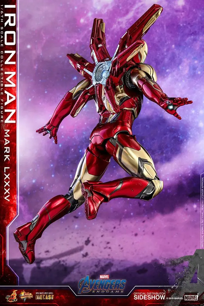 Avengers: Endgame Movie Masterpiece Series Diecast 1/6 Iron Man Mark LXXXV akciófigura 32 cm termékfotó