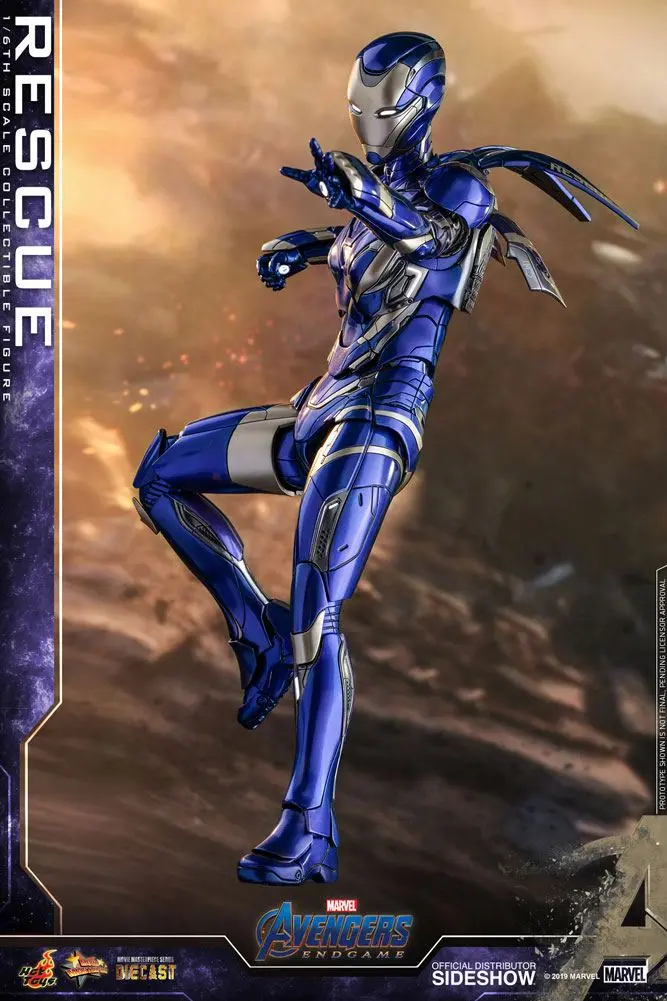 Avengers: Endgame Movie Masterpiece Series Diecast 1/6 Rescue (Pepper Potts) akciófigura 31 cm termékfotó
