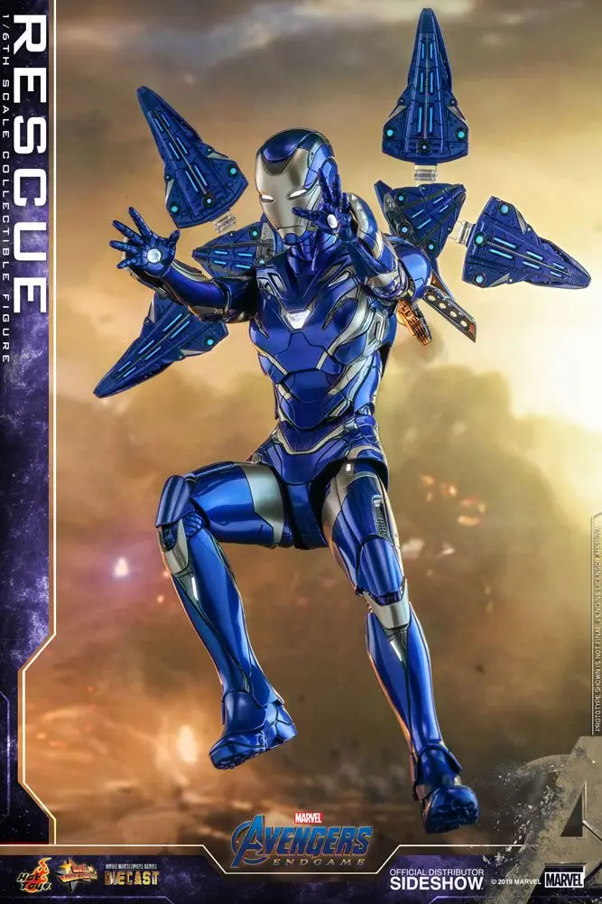 Avengers: Endgame Movie Masterpiece Series Diecast 1/6 Rescue (Pepper Potts) akciófigura 31 cm termékfotó