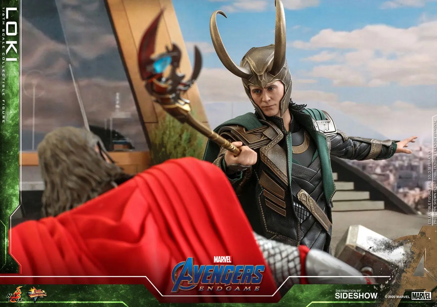 Avengers: Endgame Movie Masterpiece Series PVC akciófigura 1/6 Loki 31 cm termékfotó