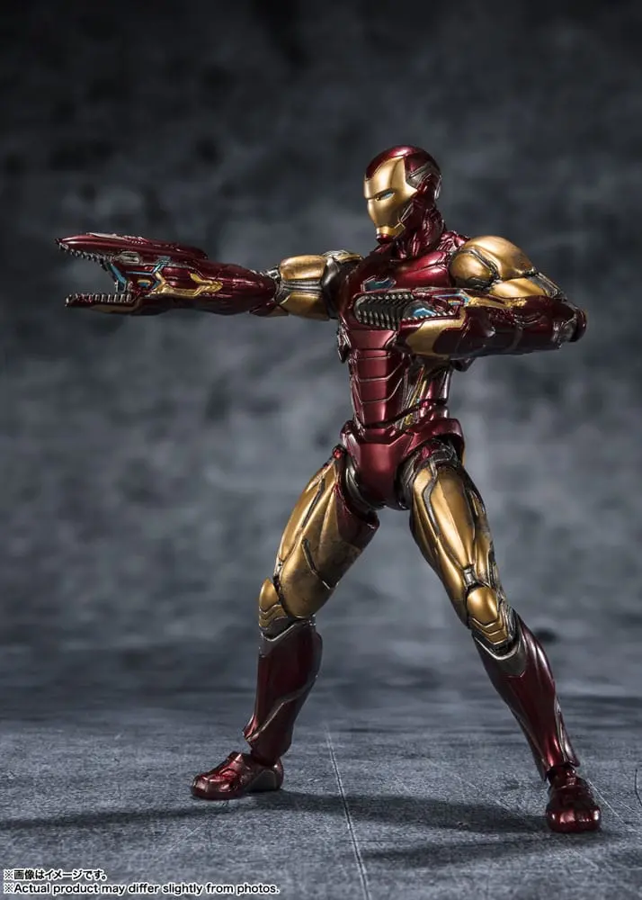 Avengers: Endgame S.H. Figuarts Iron Man Mark 85 (Five Years Later - 2023) (The Infinity Saga) akciófigura 16 cm termékfotó