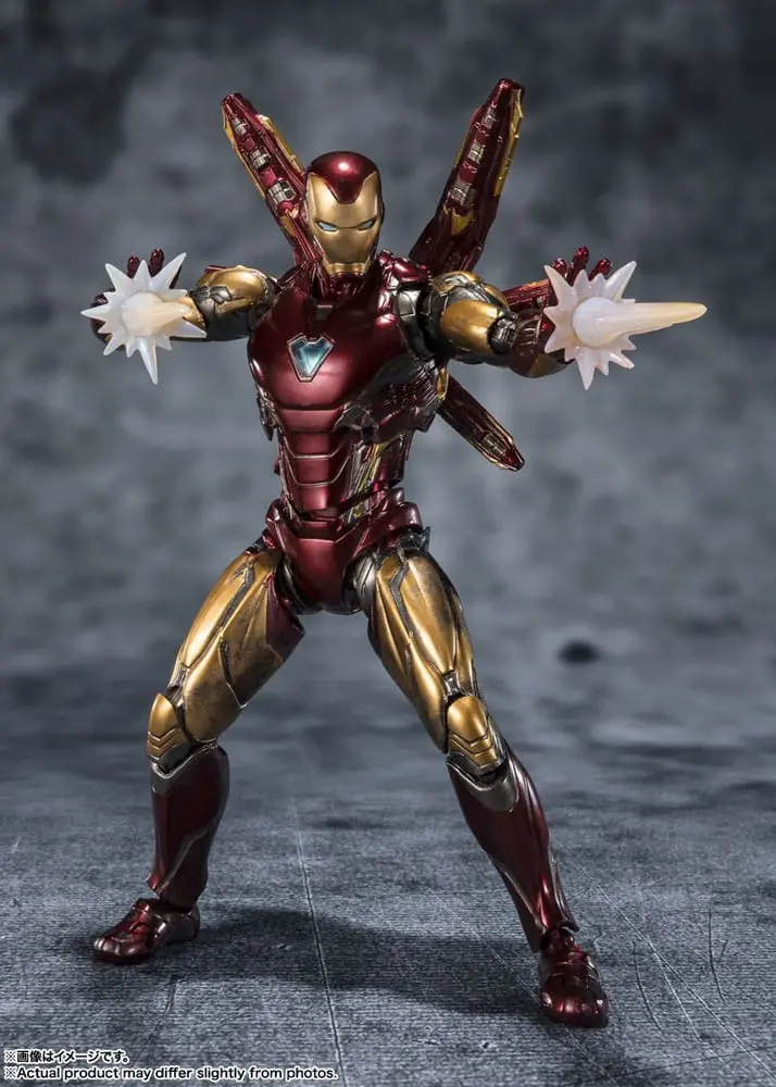 Avengers: Endgame S.H. Figuarts Iron Man Mark 85 (Five Years Later - 2023) (The Infinity Saga) akciófigura 16 cm termékfotó