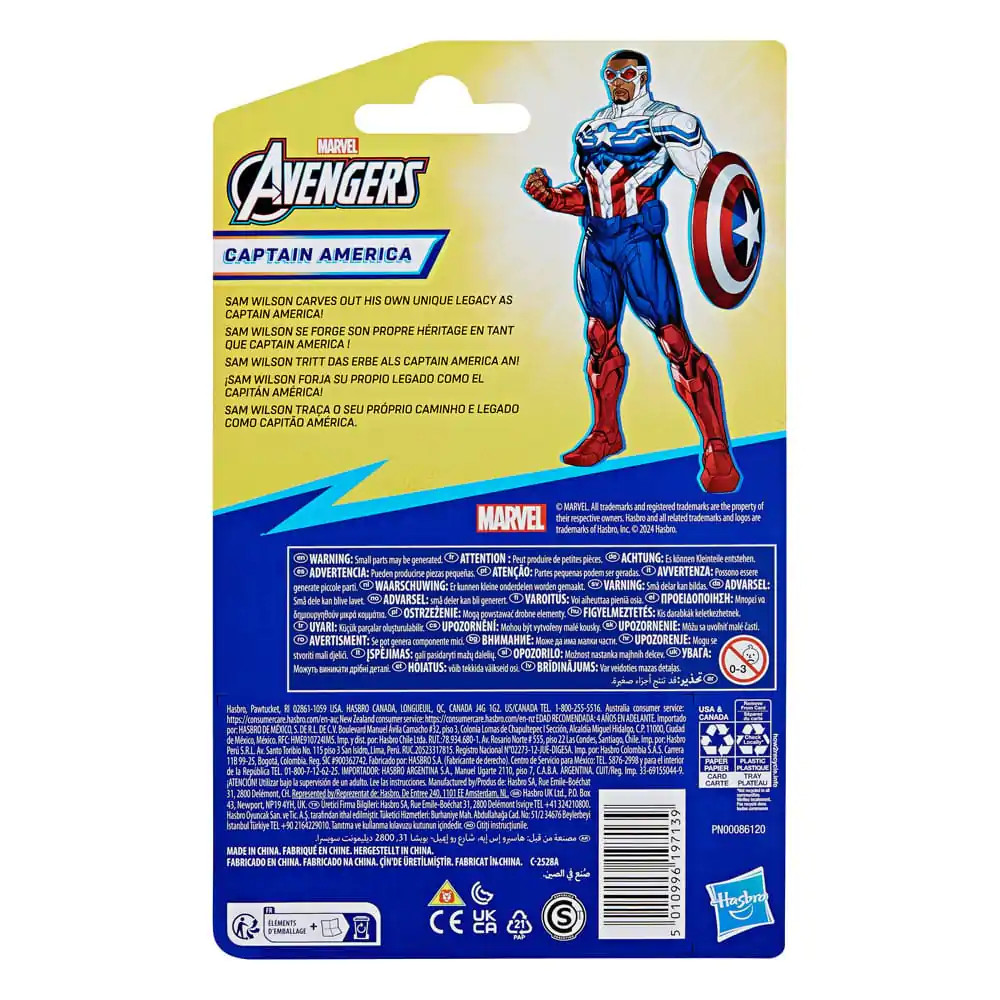 Avengers Epic Hero Series Captain America akciófigura 10 cm termékfotó