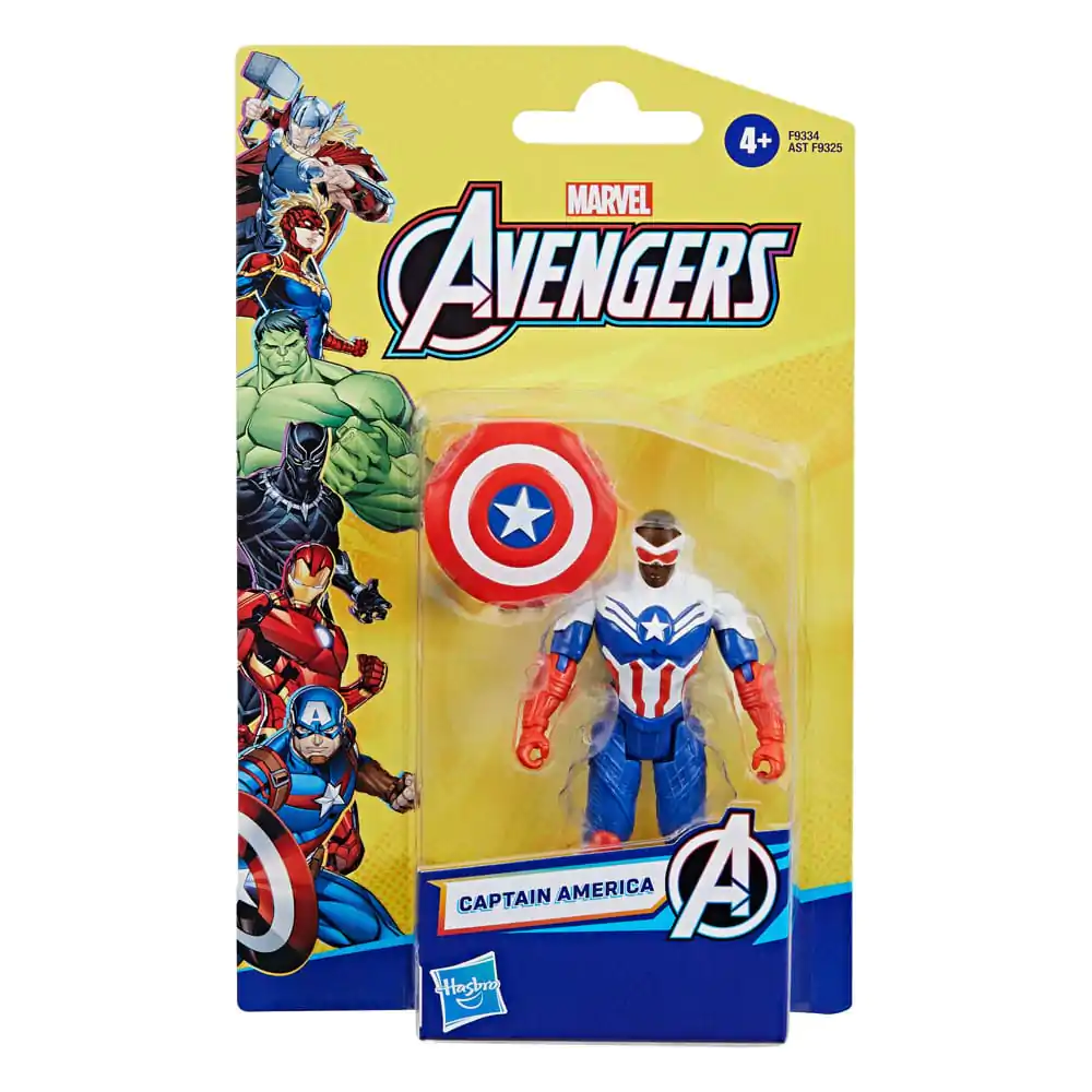 Avengers Epic Hero Series Captain America akciófigura 10 cm termékfotó