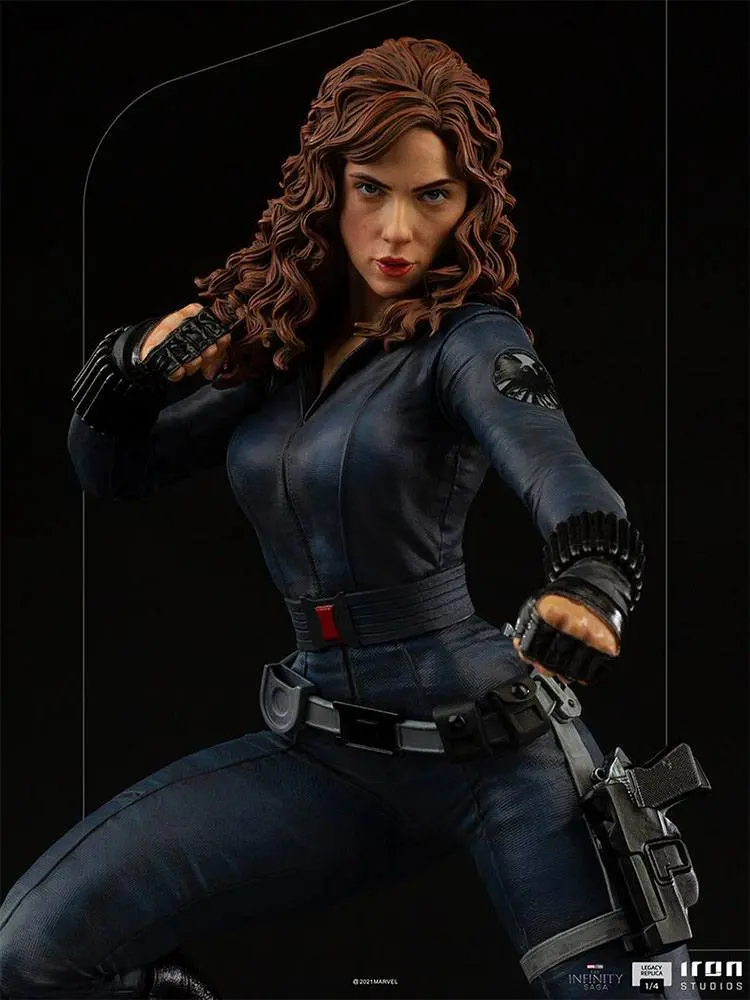 Avengers Infinity Saga Legacy 1/4 Black Widow replika szobor figura 46 cm termékfotó