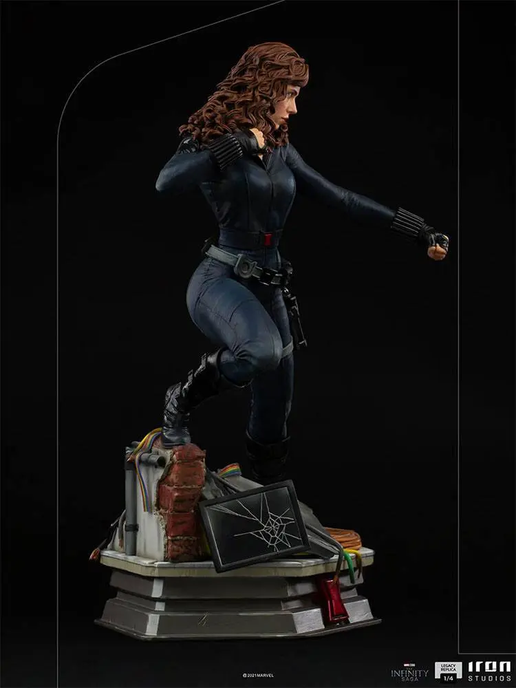 Avengers Infinity Saga Legacy 1/4 Black Widow replika szobor figura 46 cm termékfotó