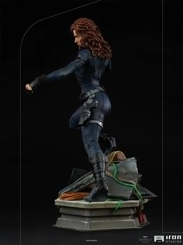 Avengers Infinity Saga Legacy 1/4 Black Widow replika szobor figura 46 cm termékfotó