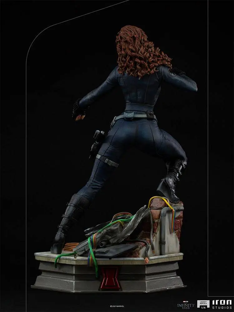 Avengers Infinity Saga Legacy 1/4 Black Widow replika szobor figura 46 cm termékfotó